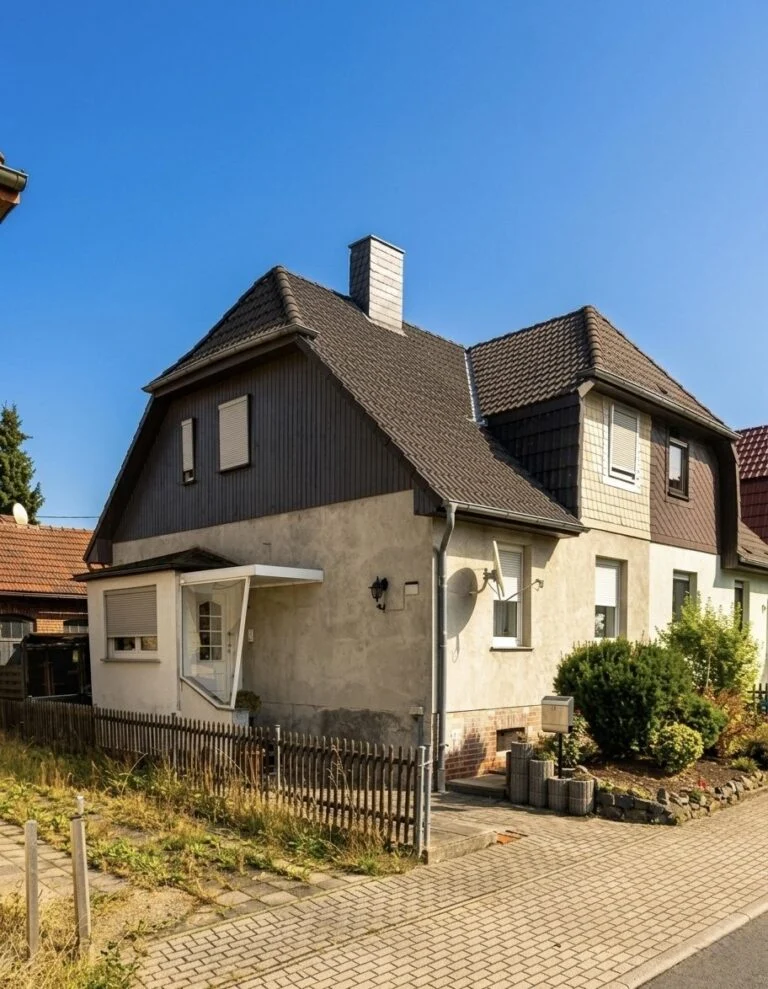 Dorndorf, Doppelhaushälfte + Nebengeb.